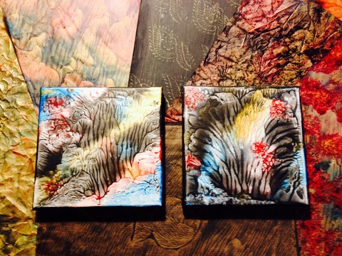 peinture à la colle