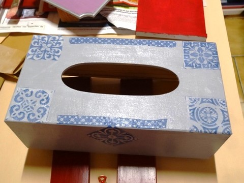 serviettage sur bois