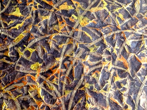 papier à la colle métalisé